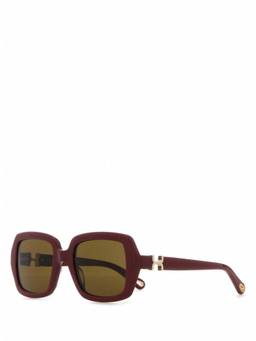 Chloe - Red Logo Sunglasses