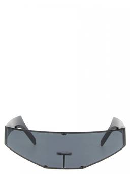 Rick Owens - Black Shield Sunglasses