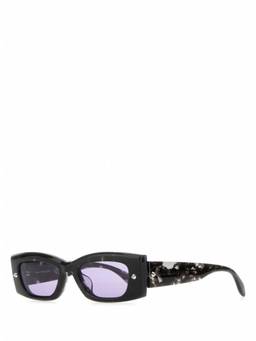 Alexander McQueen - Black Logo Sunglasses