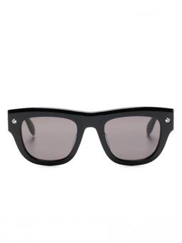 Alexander McQueen - Black Square Sunglasses
