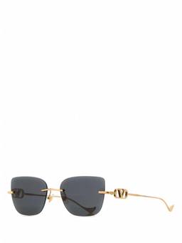 Valentino Garavani - Golden Logo Square Sunglasses