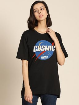 Difference of Opinion - Black Oversized T-Shirt