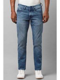 Allen Solly - Men Blue Slim Fit Mid Wash Jeans