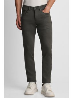 Louis Philippe - Men Grey Dark Slim Fit Jeans