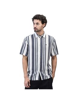 WOODS - Stripes Shirt - Blue and White