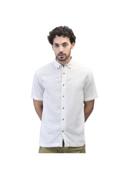 WOODS - Solid Woodland Shirt - White
