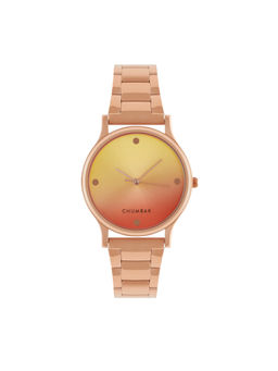 Teal by CHUMBAK - TEAL by Teal by CHUMBAK Sunset Ombre Watch, Metal Link Strap