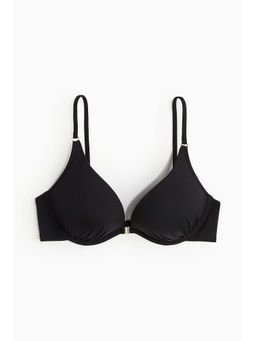 H&M - Women Black Super Push-Up Bikini Top