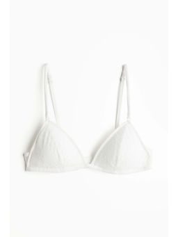 H&M - Women White Padded Lace Soft Bra