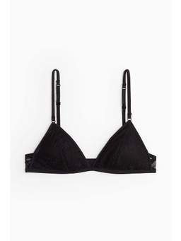 H&M - Women Black Padded Lace Soft Bra