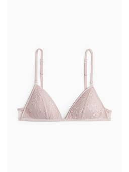 H&M - Women Pink Padded Lace Soft Bra