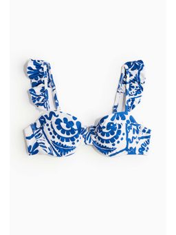 H&M - Women White Non-Padded Bikini Top