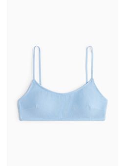 H&M - Women Blue Padded Bikini Top