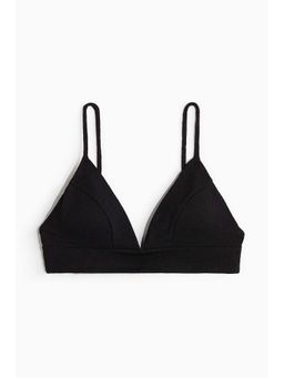 H&M - Women Black Padded Triangle Bikini Top