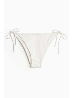 H&M - Women White Tie Tanga Bikini Bottoms