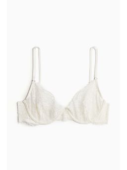 H&M - Women White Underwired Lace Bra