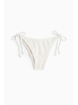 H&M - Women White Tie Tanga Bikini Bottoms