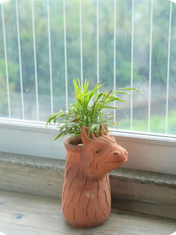 Swadeh - Stripped Zebra Planter