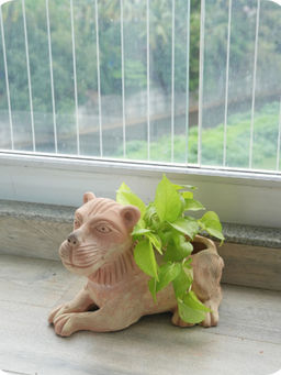 Swadeh - Majestic Lion Planter