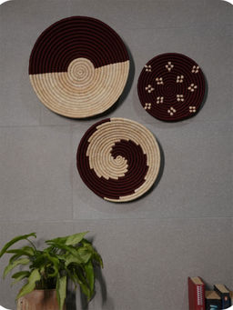 Swadeh - Whispers Of Earth Wall Plates (Set Of 3)