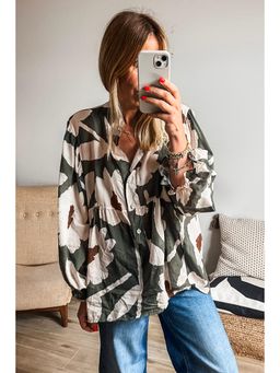 Errabelly - Four Leaf Clover Floral Print Top