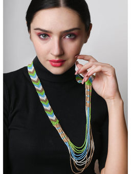 Odette - Multicolour Beads Necklace