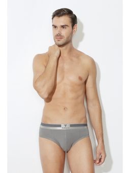 Van Heusen Innerwear - Men Colour Fresh Pima Stretch Platinum Briefs Ultra Soft Handle