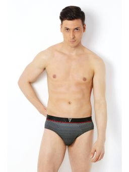Van Heusen Innerwear - Men Grey Print Brief