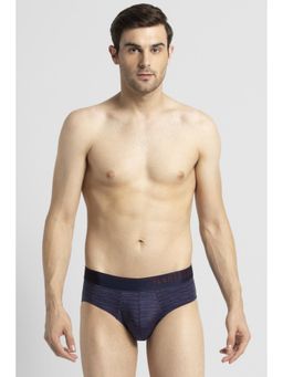 Van Heusen Innerwear - Men Navy Print Brief