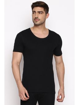 Van Heusen Innerwear - Men Warmtech & Anti Bacterial Thermal Top - Black