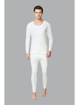 Van Heusen Innerwear - Men Warmtech & Anti Bacterial Thermal Top - Ivory