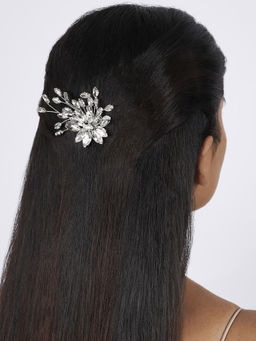 Joker and Witch - Joker & Witch Silvia Silver Pearl Hair Pin