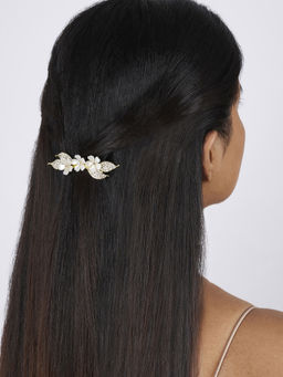 Joker and Witch - Joker & Witch Pereia White Floral Hair Pin