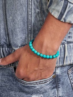Joker and Witch - Joker & Witch Blank Space Blue Beaded Bracelet