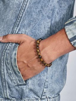 Joker and Witch - Joker & Witch Bad Blood Brown Beaded Bracelet