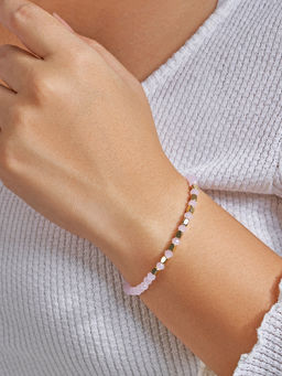 Joker and Witch - Joker & Witch False God Baby Pink Beaded Bracelet