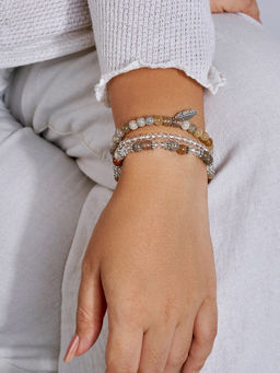 Joker and Witch - Joker & Witch Evermore Shades Of Soil Beaded Bracelet (Pack of 3)