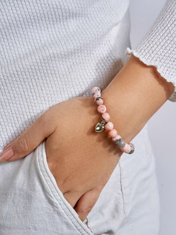 Joker and Witch - Joker & Witch Willow Peach Beaded Bracelet