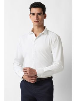 Van Heusen - Men White Full Sleeves Formal Shirt