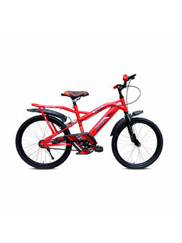 Leader Cycles - Leader Bruce 20T IBC TSA-RED Black for Kids - Age Group 7 to 10 Years