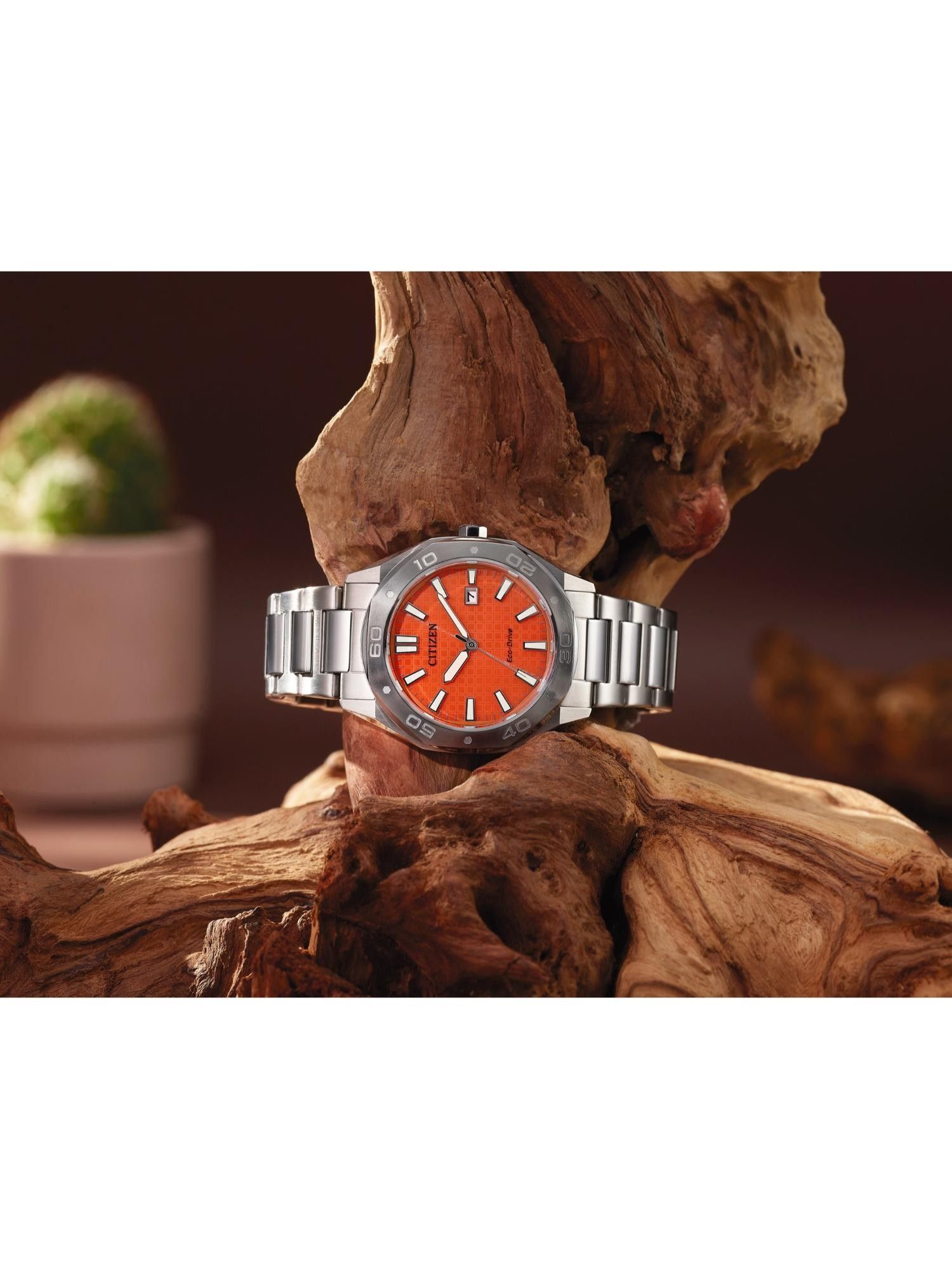 Buy Citizen Men Orange Dial Analog Watch - BM7630-80Z (M) Online