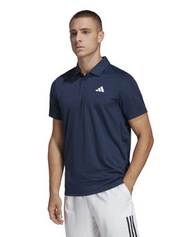 adidas - H.Rdy Polo Blue Solid T-Shirt