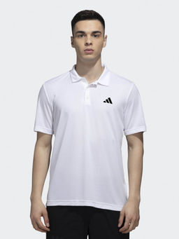 adidas - M PL PS White Solid T-Shirt