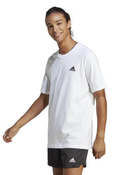 adidas - M SL SJ White Solid T-Shirt