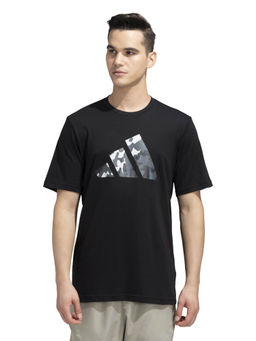 adidas - TR-ES+ BL LOG Black Printed T-Shirt