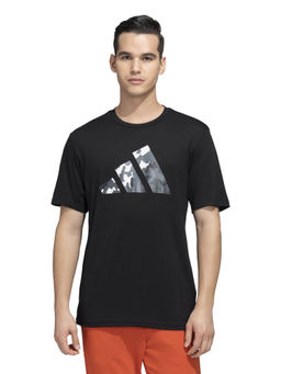 adidas - M TR ES BL LOGT Black Printed T-Shirt