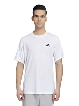 adidas - Tr-Es Prime White Solid T-Shirt