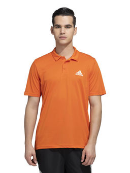 adidas - M PL PS Orange Solid T-Shirt