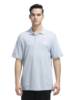 adidas - M SL PQ PS Blue Solid T-Shirt