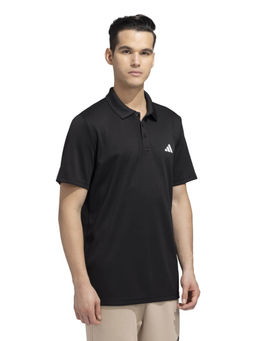 adidas - Tr-Es Polo Black Solid T-Shirt